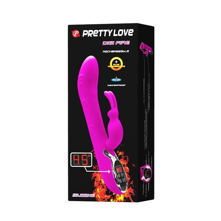 Перезаряджається вібратор PRETTY LOVE "DIGI FIRE" BI-014170