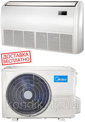Кондиціонер MIDEA MUE-24HRN1-S (Q) Напольно-стельовий, фото 1