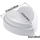 Силіконова форма для евродесертов, "Amore" форма для муссовых тортів і десертів, фото 4