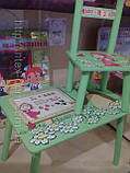 Набір дитячих меблів Столик + 2 стільчика «Маша» м 0295 КИЇВ, фото 4