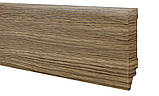 Плінтус МДФ дуб натуральний 100х19 мм, шт, фото 2