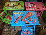 Набір дитячих меблів Столик + 2 стільчика «Людина-павук» м 0294 КИЇВ, фото 9