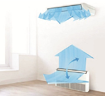 Кондиціонер MIDEA MUE-60HRN1-S (Q) Напольно-стельовий, фото 5