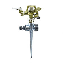 Дощувач Presto-PS зрошувач імпульсний для газону металевий (8105D)