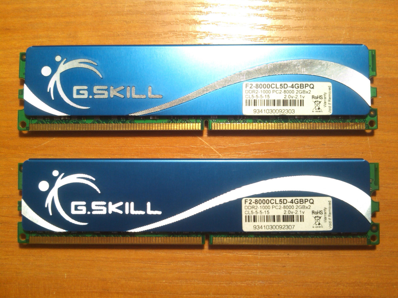 Пара G.SKILL 4GB DDR2 1000MHz PC2-8000 під Intel та AMD Гарантія!