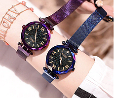 Роскошные  женские кварцевые наручные часы с магнитным ремешком Meibo