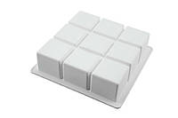 Силиконовая форма для евродесертов, "Кубик" форма для муссовых тортов и десертов