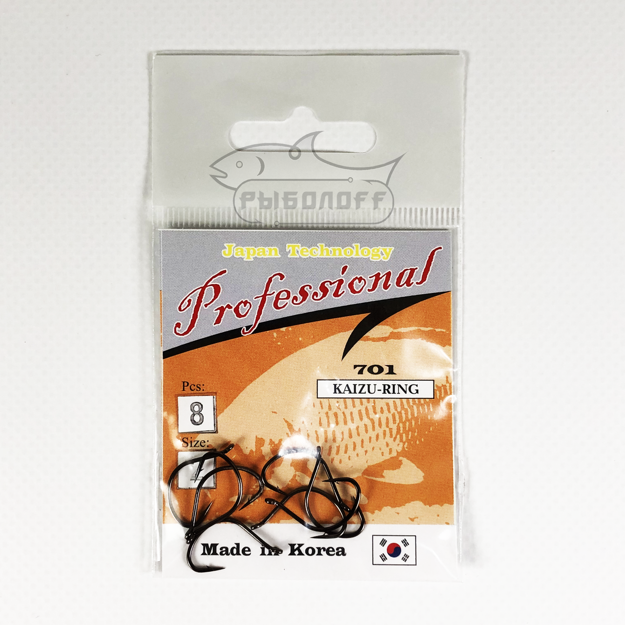 Гачки Professional 701 розмір 2 кількість 8