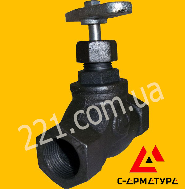 Вентили чугунные муфтовые 15кч18п Ду 15, цена 62.20 грн — Prom.ua (ID ...