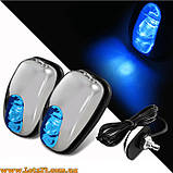 Омивачі лобового скла з синьою LED-підсвіткою форсунки омивача повторювачі поворотів, фото 10