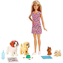 Лялька Барбі Щенячий дитячий садок Barbie Doggy Daycare FXH08