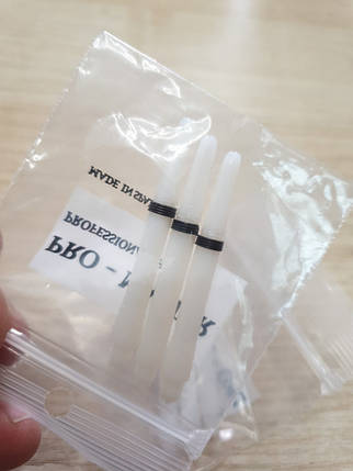 Хвостовики дартс Nylon 12 шт. короткі довжина 34мм, фото 2