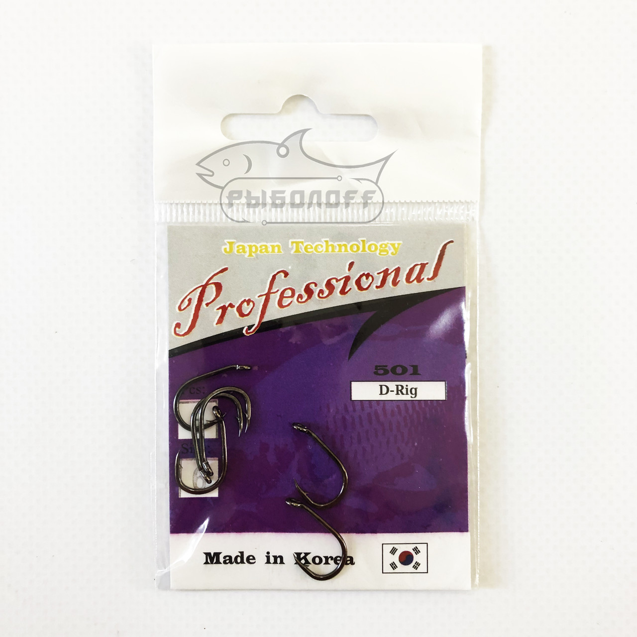 Гачок Professional 501 розмір 6 кількість 6