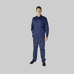 Чоловічий літній робітничий костюм Профі з брюками, колір - темно - синій