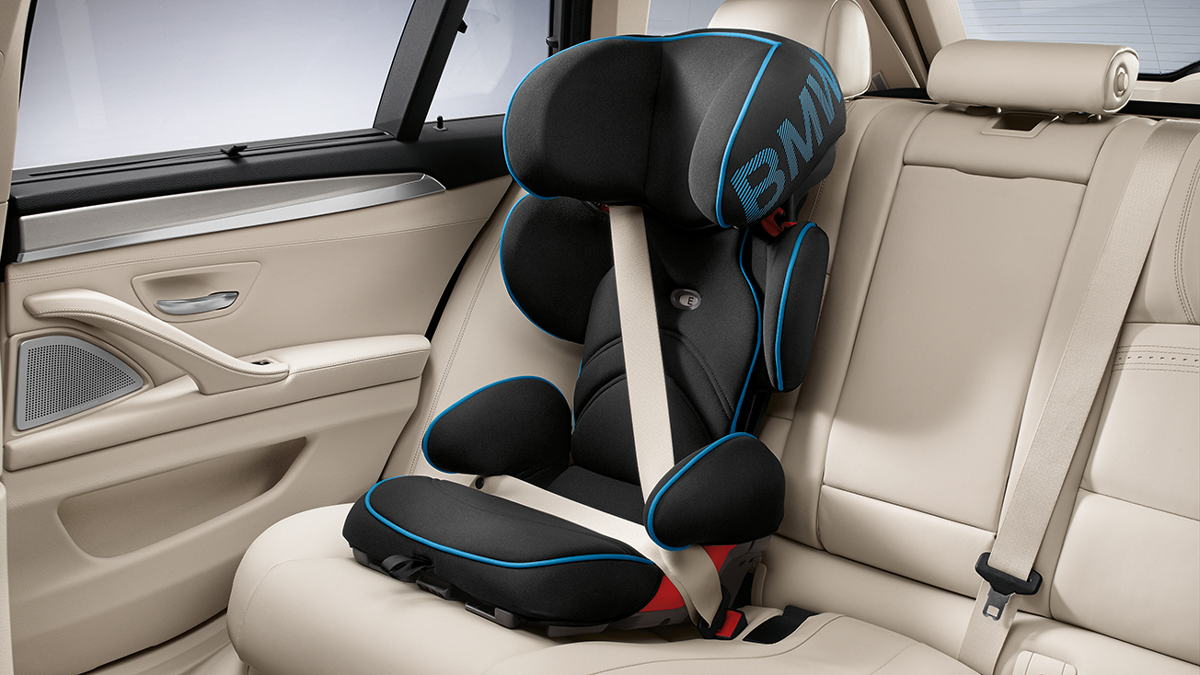 Оригінальне дитяче крісло BMW Junior Seat група 2/3, Black / Blue, артикул 82222449301