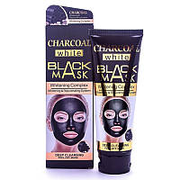 Чорна маска для обличчя Wokali Charcoal Black Mask Whitening Complex WKL464