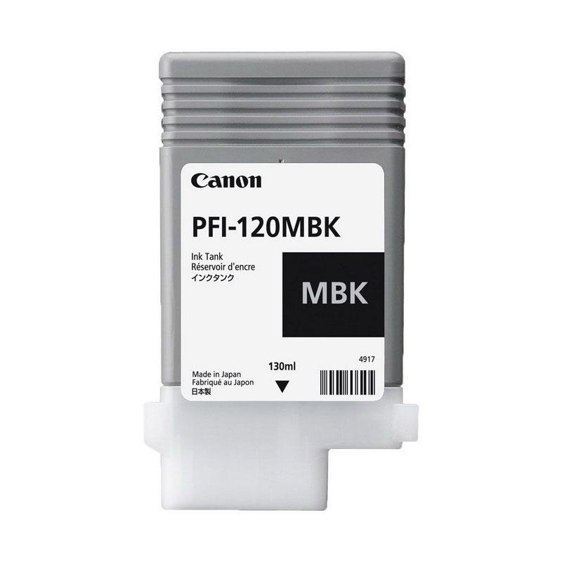 Картридж Canon PFI-120 MBk 130 мл для плоттера TM-200/ TM-300 (2884C001)