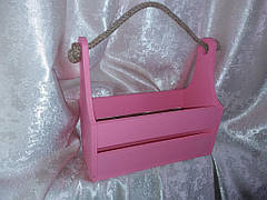 Деревянный ящик для декора 5