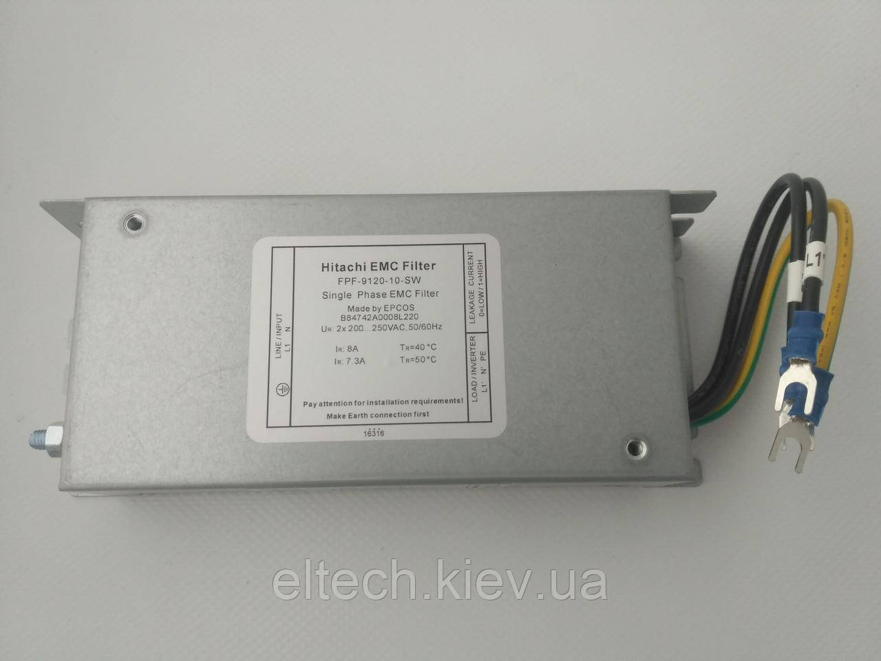FPF-9120-10 для WJ200-(002, 004)SF. Фільтр мережевий