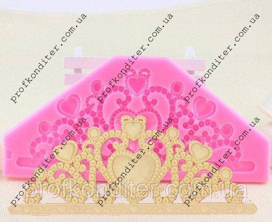 Силіконовий молд Діадема, фото 1