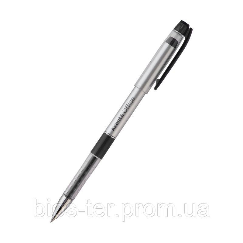 Ручка гел. OFFICE, 0.7 мм, чорна