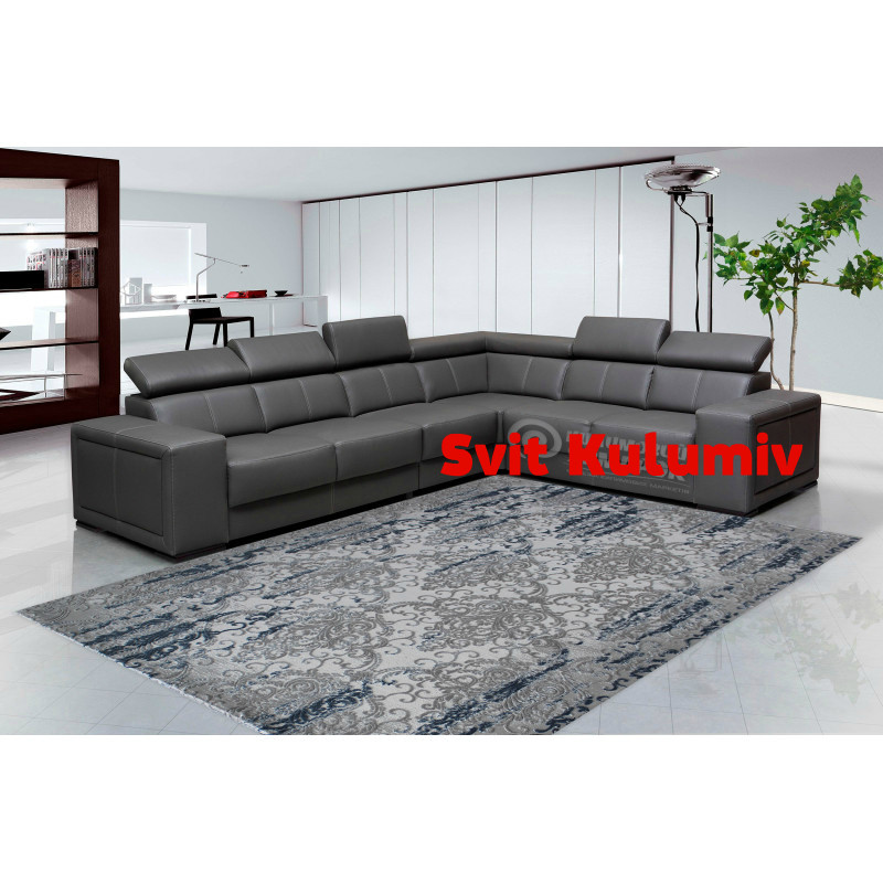 Килим VALS W6177 l.grey/l.blue
