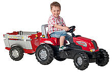 Дитячий трактор Rolly Toys 800261, c причепом