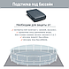 Каркасний басейн Intex 28242 - 6, 457 x 122 см (Пісочний насос 4 500 л/год, сходи, тент, підстилка), фото 5