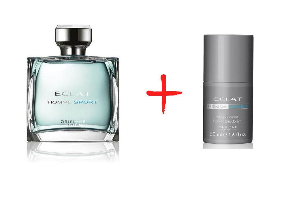 Парфумерний набір Eclat Homme Sport Oriflame, фото 1
