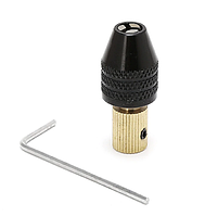 Патрон затискний вал 3 мм затискач свердла від 0,3 мм до 3,5 мм