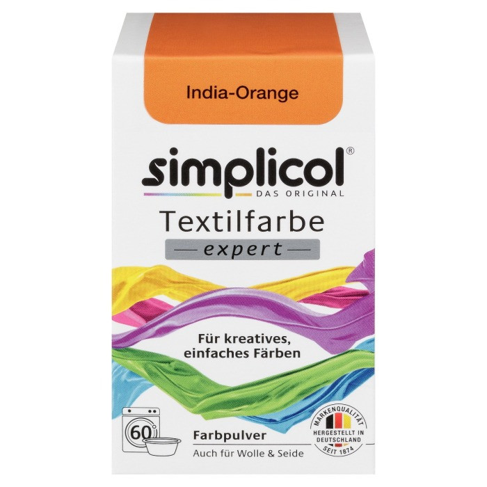 Фарба Simplicol для зміни кольору 150 г жовтогаряча