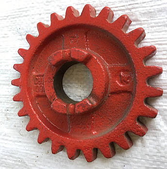 ЗУБЧАТКА РЕДУКТОРА (колесо зубчасте) СУЛ 109А (СЗТ, СТС) z = 25, d = 35, D=135 (ТУКИ)