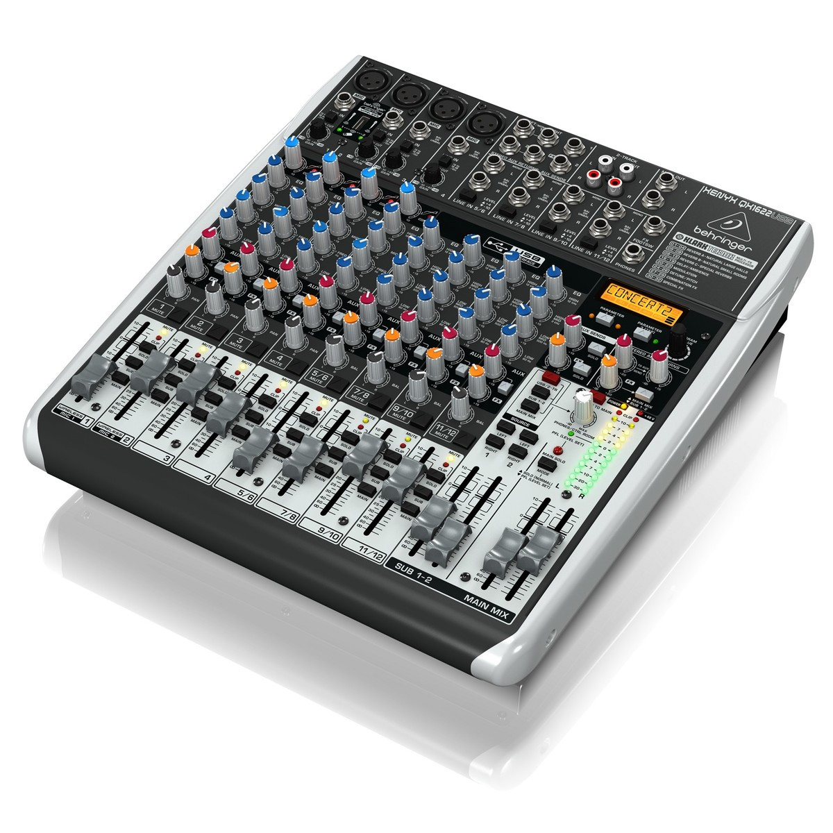 Аудіокшер Behringer XENYX QX1622USB