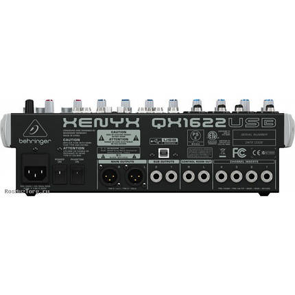 Аудіокшер Behringer XENYX QX1622USB, фото 2