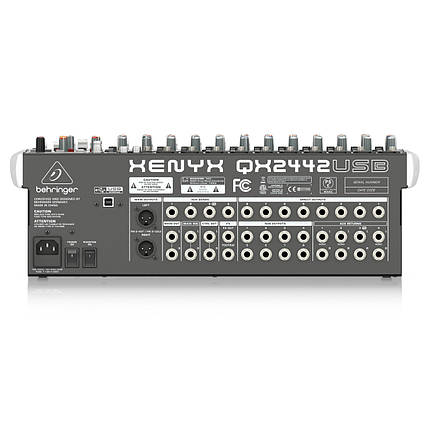 Мікшер Behringer XENYX QX2442USB, фото 3