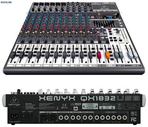 Аудіокшер Behringer Xenyx QX1832USB, фото 3