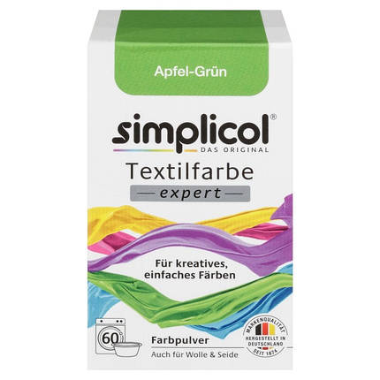 Фарба Simplicol для зміни кольору 150 г зелене яблуко, фото 1