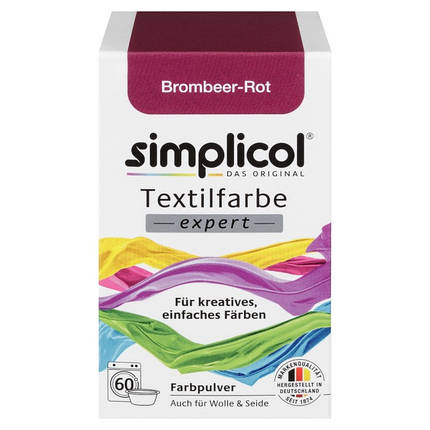 Фарба Simplicol для зміни кольору 150 г бордова, фото 1