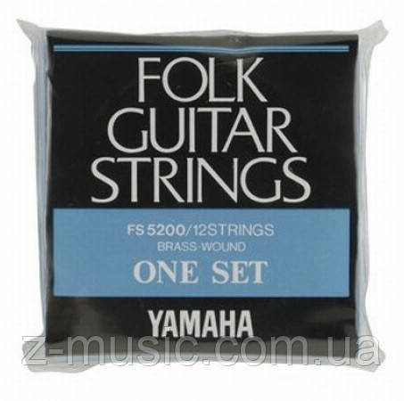 Струни для 12-струнної гітари YAMAHA FS5200