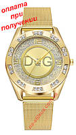 Жіночі жіночі фірмові стильні годинники D i G ОРИГИНАЛ металеві