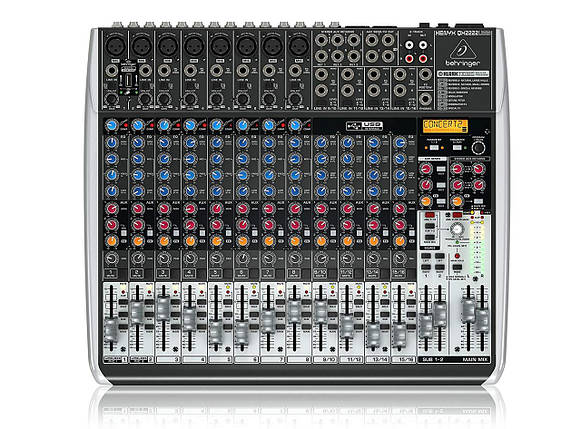 Аудіомікшер Behringer XENYX QX2222USB, фото 3