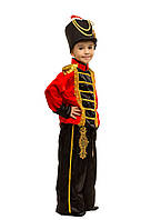 Карнавальный костюм Гусара, Щелкунчика, Оловянного солдатика Рост 118-124 см