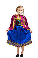 Карнавальный костюм Анны холодное сердце Рост 118-124 см