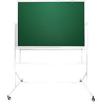 Дошка поворотна на роликах 2000*1000 крейда/маркер