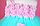 Плаття м'ятне з рожевими трояндами пишне бальне випускне довге в підлогу ошатне для дівчинки на зріст 130., фото 6