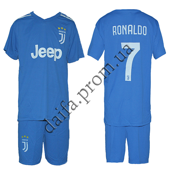 Футбольна форма ФК Juventus RONALDO R302 для дітей 6-10 років
