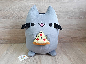 М'яка іграшка Кіт Пушин із піцою