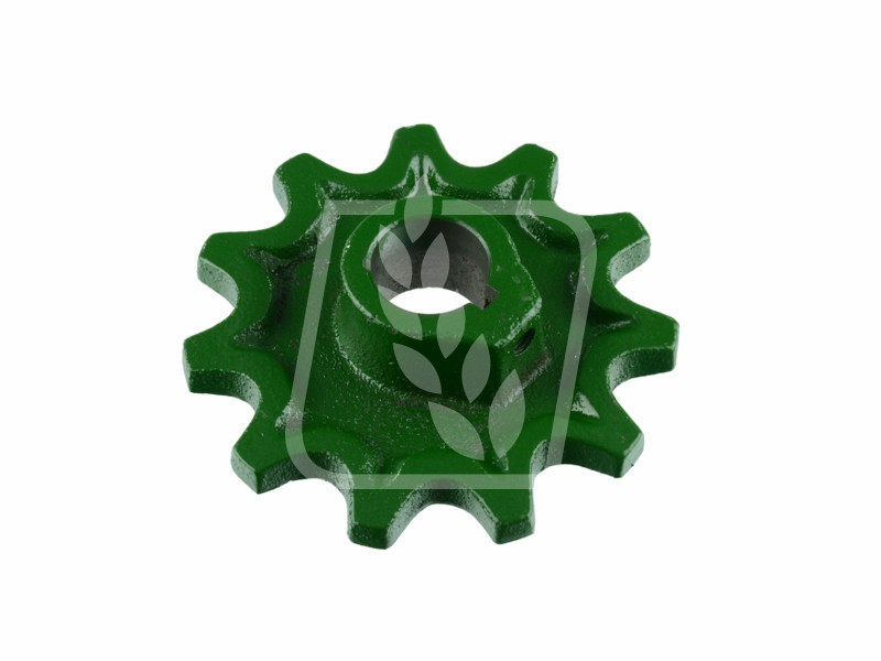 Z10027 Зірочка наклонної камери верхня під шпонку z11 fi35mm комбайна John Deere 330-942