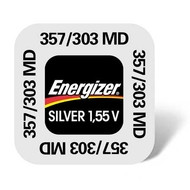 Батарейка ENERGIZER Silver Oxide V357/V303 SR44W/SR44 (AG13)