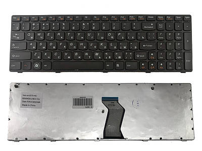 Клавіатура для ноутбука LENOVO (G570, G575, G770, G780, Z560, Z565)